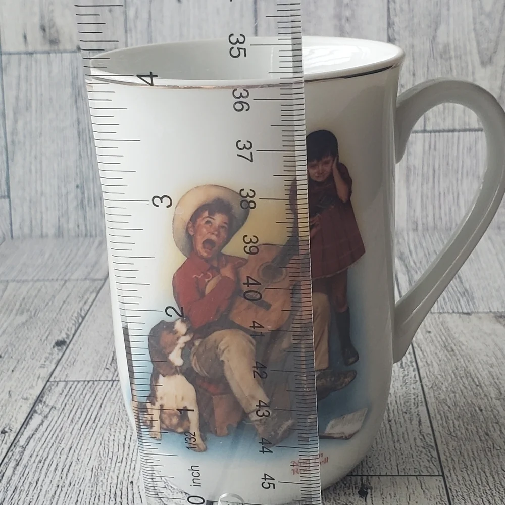VTG 1981 Norman Rockwell Mug 